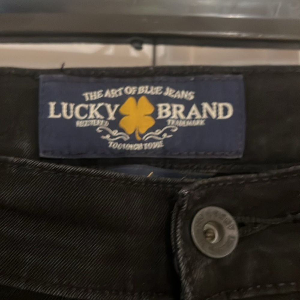 Lucky Brand Black Sofia Skinny Jeans Size 10/30 Regular EUC - Picture 2 of 7